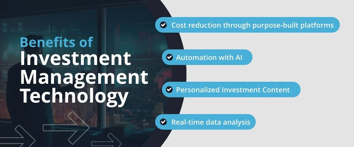 value of investment management tech