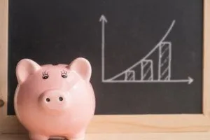 Savings Growth concept